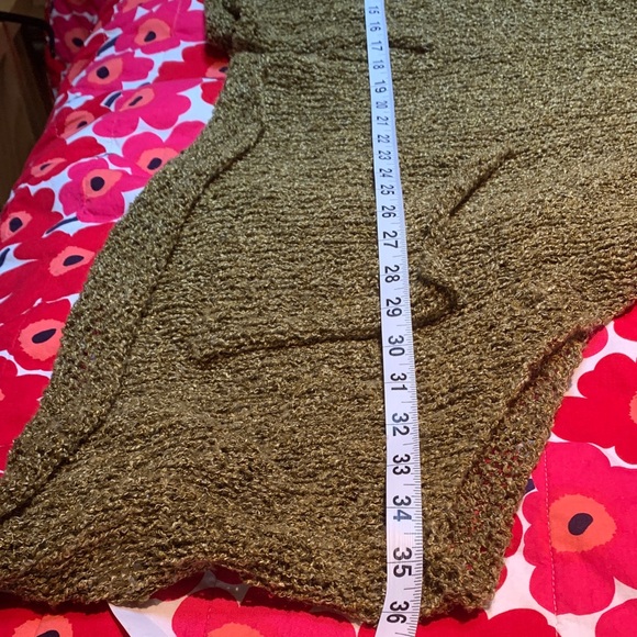 Amy Brill Olive Green Sweater Vest - Picture 3 of 5